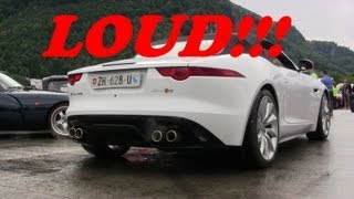 Jaguar F Type loud Revving [upl. by Grochow626]