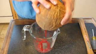 How to Prepare Fresh Coconut amp Toast Coconut [upl. by Lora794]