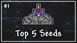 Top 5 World Seeds  Terraria 13 Seed Showcase [upl. by Giorgia]