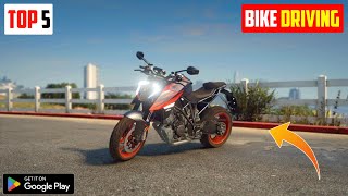 Top 5 Realistic BIKE RACING Games for Android l Best Bike Racing Games on Android 2023 [upl. by Htiek]