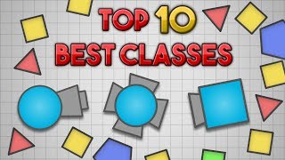 Diepio  TOP 10 BEST CLASSES 2018  Strongest Diepio Tanks [upl. by Suivart]