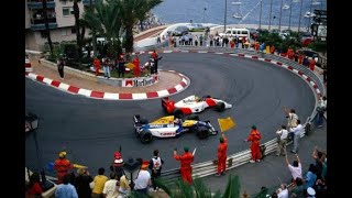 Senna vs Mansell  Epic battle  Monaco 1992 [upl. by Hanforrd]