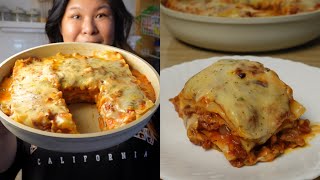 No Bake No Oven Lasagna Recipe  How To Make Lasagna Without Oven [upl. by Ettenay]