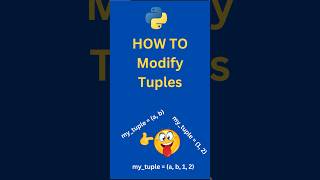 Modifying tuples in Python has never been so easy [upl. by Bamby274]