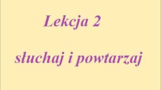 Niemiecki dla początkujących  Lekcja 2 [upl. by Shoshanna]