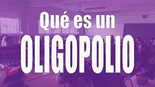 Qué es un oligopolio [upl. by Riggs]