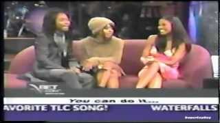 Left Eye and Chilli TLC live from LA interview [upl. by Yl85]