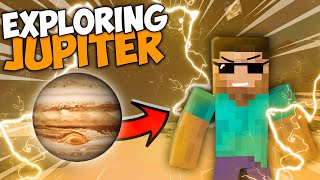 Exploring JUPITER in Minecraft [upl. by Aisatal105]