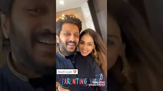 Yt shots viral video Ritesh Deshmukh with wife ❤️🫶 beautiful couples viralpics [upl. by Adnorrahs60]