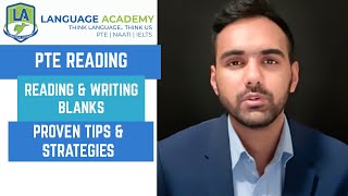 PTE Reading and Writing Blanks  Grammar Tips Tricks amp Strategies  Language Academy PTE NAATI CCL [upl. by Nosila933]