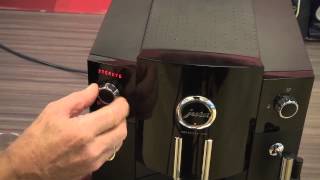 Jura Impressa C50 koffieapparaat productvideo uitleg koffiediscounternl 2013 [upl. by Rowell]