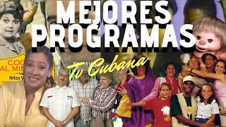 Los MEJORES PROGRAMAS de la TELEVISION CUBANA de TODOS LOS TIEMPOS 📺 [upl. by Retep]