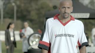 Jorge Campos y Juan Sebastian Veron en comercial de Bridgestone [upl. by Revlys]