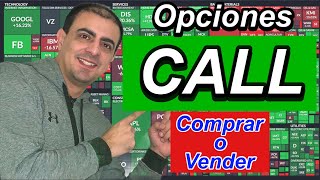 ✅ Opciones CALL  Tutorial Completo Comprar o Vender [upl. by Rellia999]