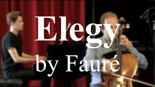 Elegy by Gabriel Faure  Learn to Practice Cello Series [upl. by Eelam942]