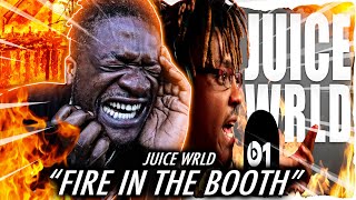 HOW DOES HE DO IT  Juice WRLD  Fire In The Booth REACTION [upl. by Lawry]