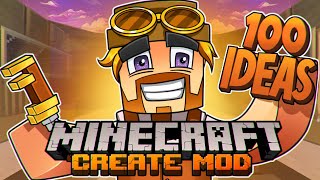 100 Ways to Use Create Mod in Minecraft 1182 [upl. by Anahoj304]