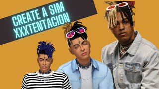 Sims 4 CAS  XXXTENTACION  CC Folder  Sim Download [upl. by Editha]