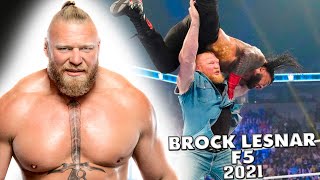 Brock Lesnar  F5 Compilation 2021 [upl. by Epillihp219]