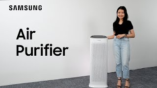 90sqm Air Purifier Review  Samsung [upl. by Ayanal]