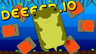 PIRANHA CROCODILE FEEDING FRENZY  Deeeepio Gameplay Update [upl. by Shepard]