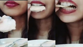 roasted multani mitti ASMR crunchesrelaxing sounds [upl. by Ailisab]