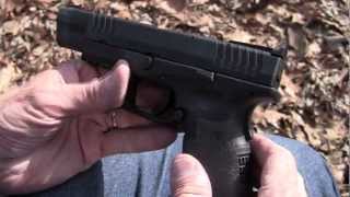 Springfield XDm 525 in 45 ACP Closeup [upl. by Milt835]