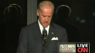 Edward Kennedy Memorial Service  VP Joe Biden Part 2 [upl. by Karney486]