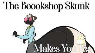 The Bookshop Skunk Makes You Tea Skunk Anthro ASMR Encounter [upl. by Nauqyaj283]