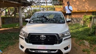 Innova Crysta Modification [upl. by Enelime]