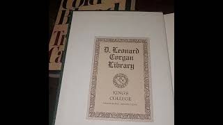 Exlibris bookplates 14 D Leonard Corgan Library at Kings College WilkesBarre PA 1968 [upl. by Omrellug]