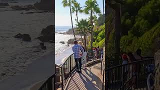 Breathtaking Laguna Beach 🌊🌴🌞 california walkingtours walkingtour [upl. by Ancalin]