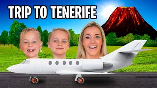 TRIP TO TENERIFE Family Travel Vlog w Gaby and Alex Family [upl. by Eednim]