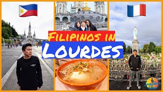 FILIPINOS IN LOURDES  How to Get to Lourdes  France Travel [upl. by Sillek510]