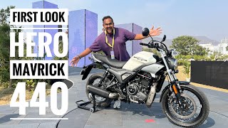 Hero Mavrick 440 First Look  MotorBeam [upl. by Derian]