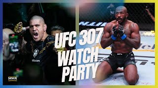 🔴 UFC 307 Pereira vs Rountree LIVE STREAM  Main Card Watch Party amp Results  MMA Fighting [upl. by Neyuh]