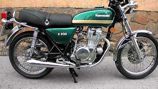 Kawasaki Z200 197779 [upl. by Olatha]