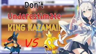 King Kazama VS Lucario Who Said Shiny Magikarp is Weak [upl. by Davie574]