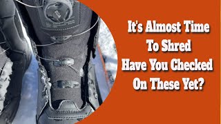 The Top 5 Things You Need To Check Before The Start of The Snowboard Season [upl. by Akital]