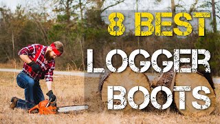 8 Best Logger Boots For Men [upl. by Allicerp]