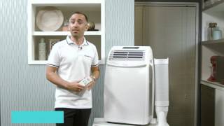 Omega OAPC1213 Altise 351kW Portable Air Conditioner Overview  Appliances Online [upl. by Nirac]