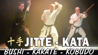 KATA JITTE  Katana  Karate  Kobudo [upl. by Qooraf]