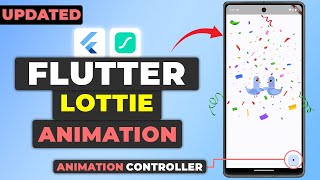 Flutter Lottie Animation Tutorial  Stunning Animations In Flutter Using Lottie [upl. by Llevra962]