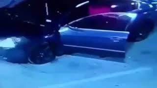 Car Disappear On Camera in Miami [upl. by Nnylodnewg]