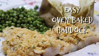 Easy Oven Baked Haddock Recipe  MOLCS Easy Recipes [upl. by Einama]