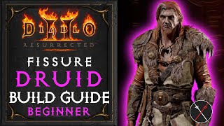 Diablo 2 Resurrected Druid Build  Elementalist Fissure Druid [upl. by Lauder]