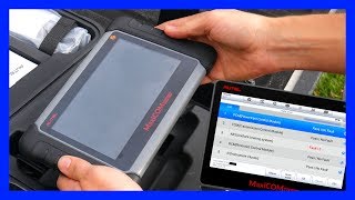 A Look at the Autel MK808TS Scan Tool Sent by AutelOnlinecom [upl. by Lindon]