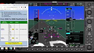 Part 2 The G1000 PFD Flight Plan [upl. by Gypsie331]