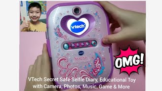 VTech Secret Safe Selfie Diary [upl. by Alahs]