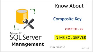 Composite Key in sql server [upl. by Clift584]